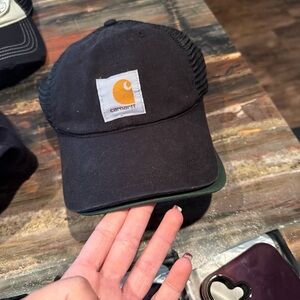 Carhartt Black Mesh Back Cap